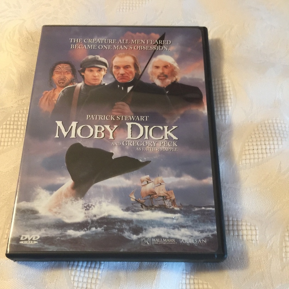 1 disc box of DVD Moby Dick - Pre-owned. Good condition